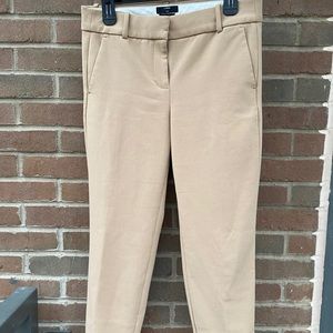 Tan J. Crew Trousers